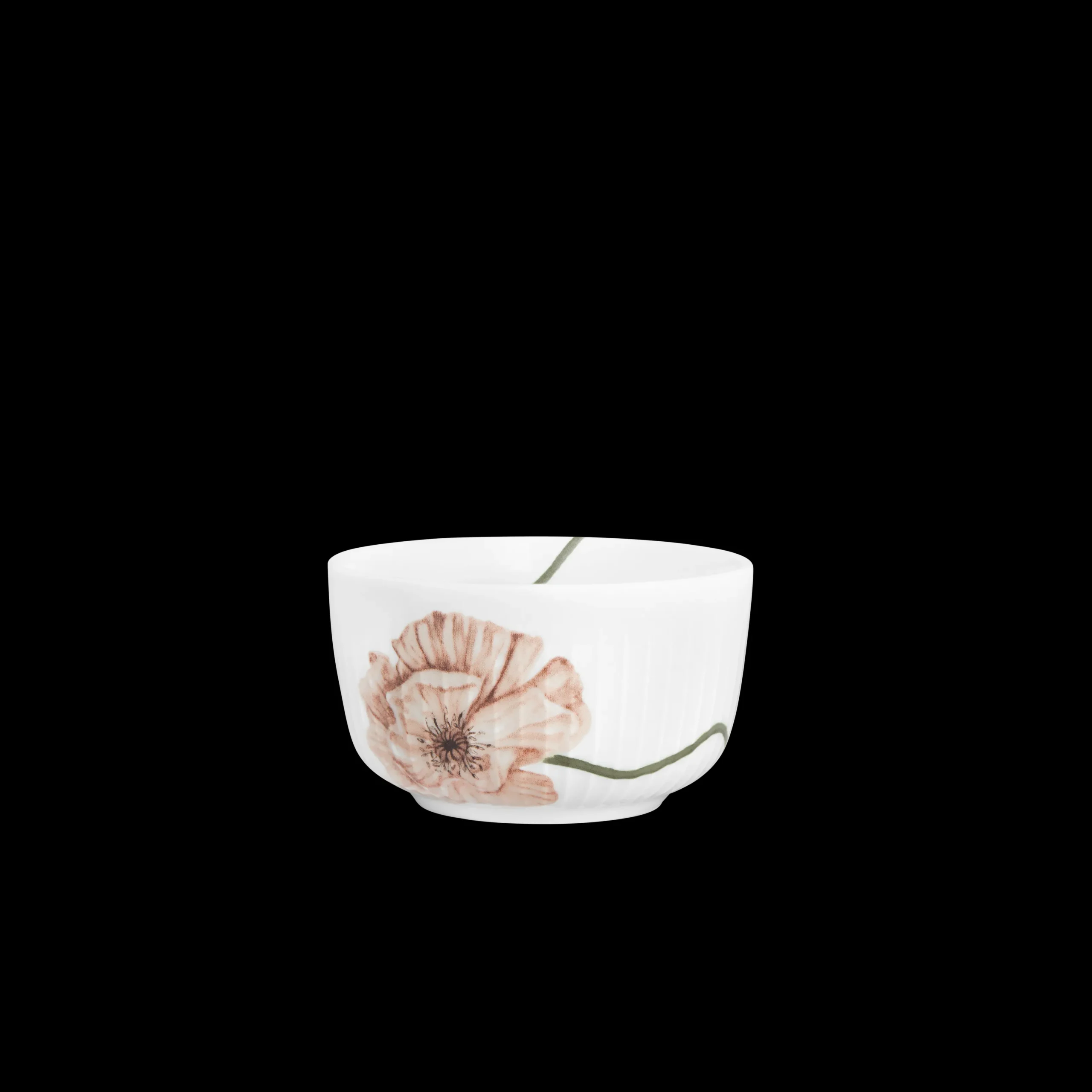 Kähler Hammershøi Poppy Skål Ø12 cm hvid m. deko | Køb her