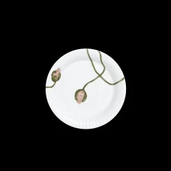 Kähler Hammershøi Poppy Tallerken hvid m. deko | Køb her