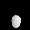 Kähler Hammershøi Vase H10.5 hvid (15370) | Køb her