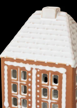 Kähler Lyshus lille i brun fra serien Gingerbread | Køb her