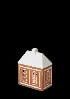 Kähler Lyshus mellem i brun fra serien Gingerbread | Køb her