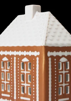 Kähler Lyshus mellem i brun fra serien Gingerbread | Køb her