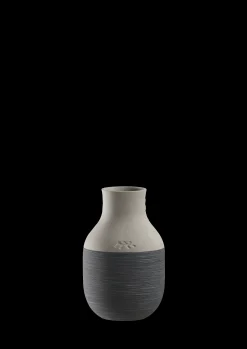 Kähler Omaggio Circulare Vase H12.5 cm antracitgrå | Køb nu
