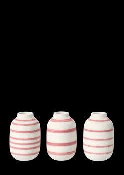 Kähler Omaggio Vase miniature rosa 3 stk. | Køb her