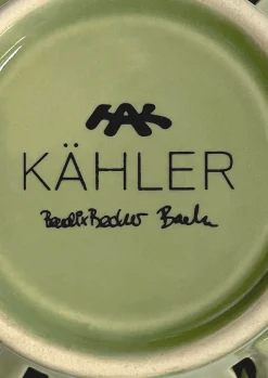 Kähler Orangery Fyrfadsstage Ø9.5 cm spring leaf | Køb her