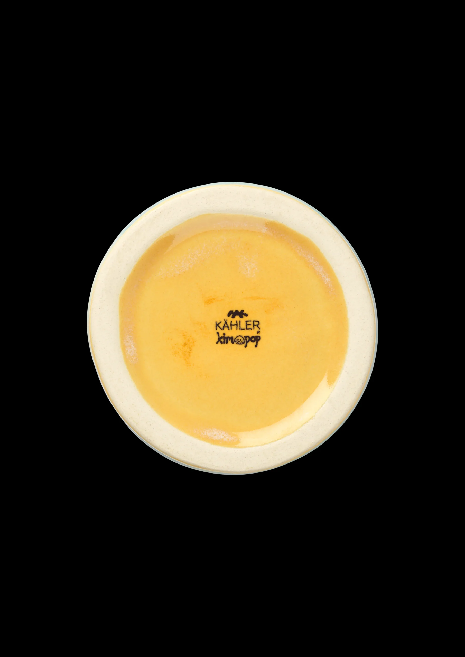 Kähler Poppery Krus 27 cl apple green/mint/yellow