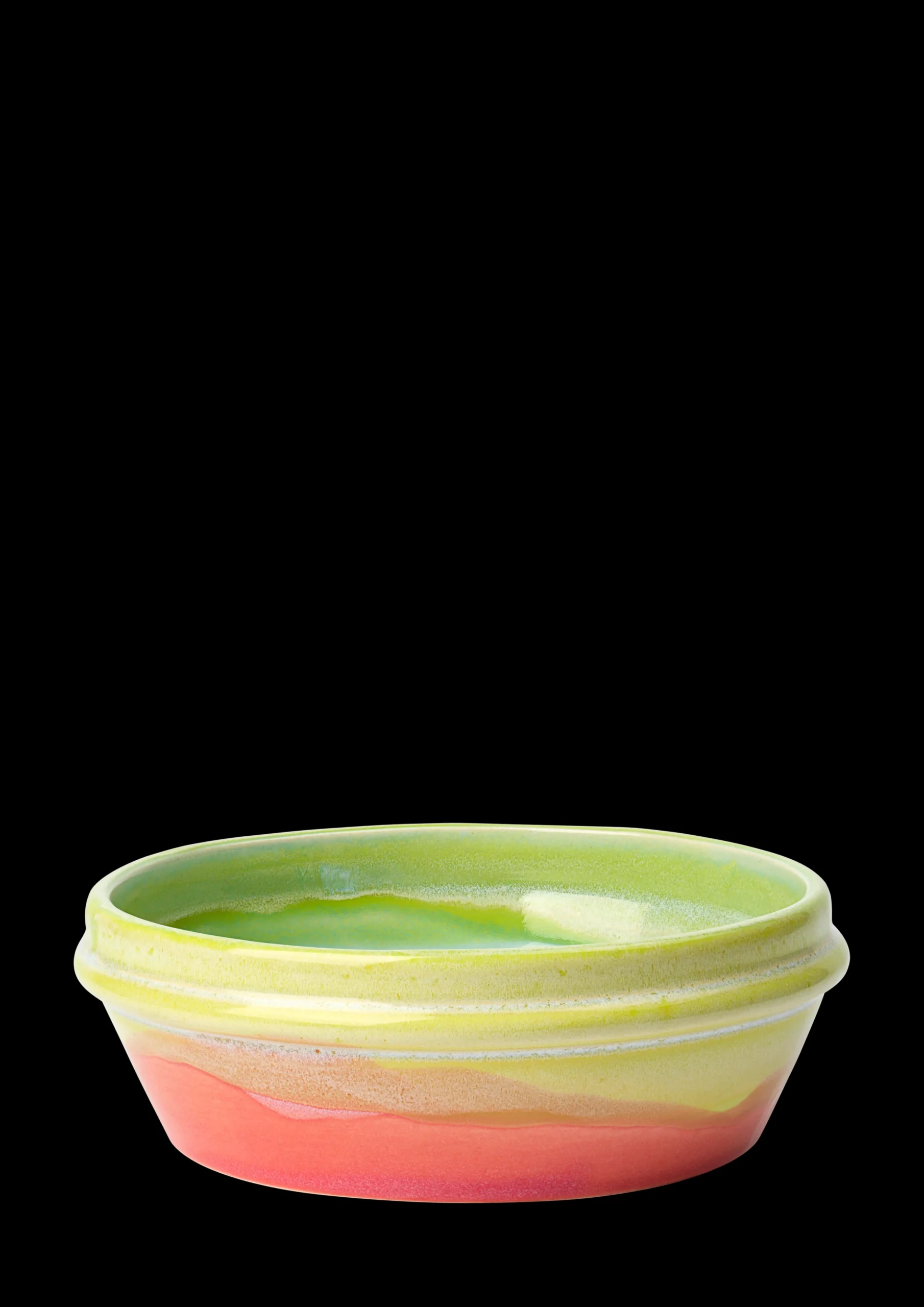 Kähler Poppery Skål Ø16 cm mint/apple green/pink