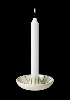 Kähler Signature Kronelysestage H3.5 grøn | Køb her