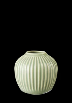 Kähler Vase H13 cm i grøn fra serien Hammershøi | Køb her