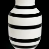 Kähler Vase H31 cm i sort fra serien Omaggio | Køb her