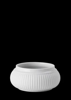 Lyngby Porcelæn Bloklysestage H5.5 i hvid | Køb her