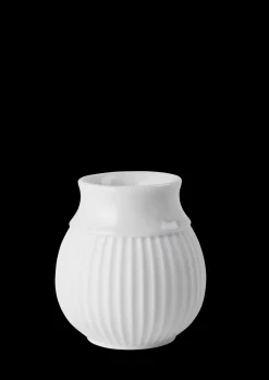 Lyngby Porcelæn Kronelysestage H7 cm i hvid | Køb her