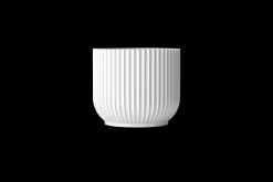 Lyngby Porcelæn Lyngby Urtepotteskjuler stor hvid | Køb her