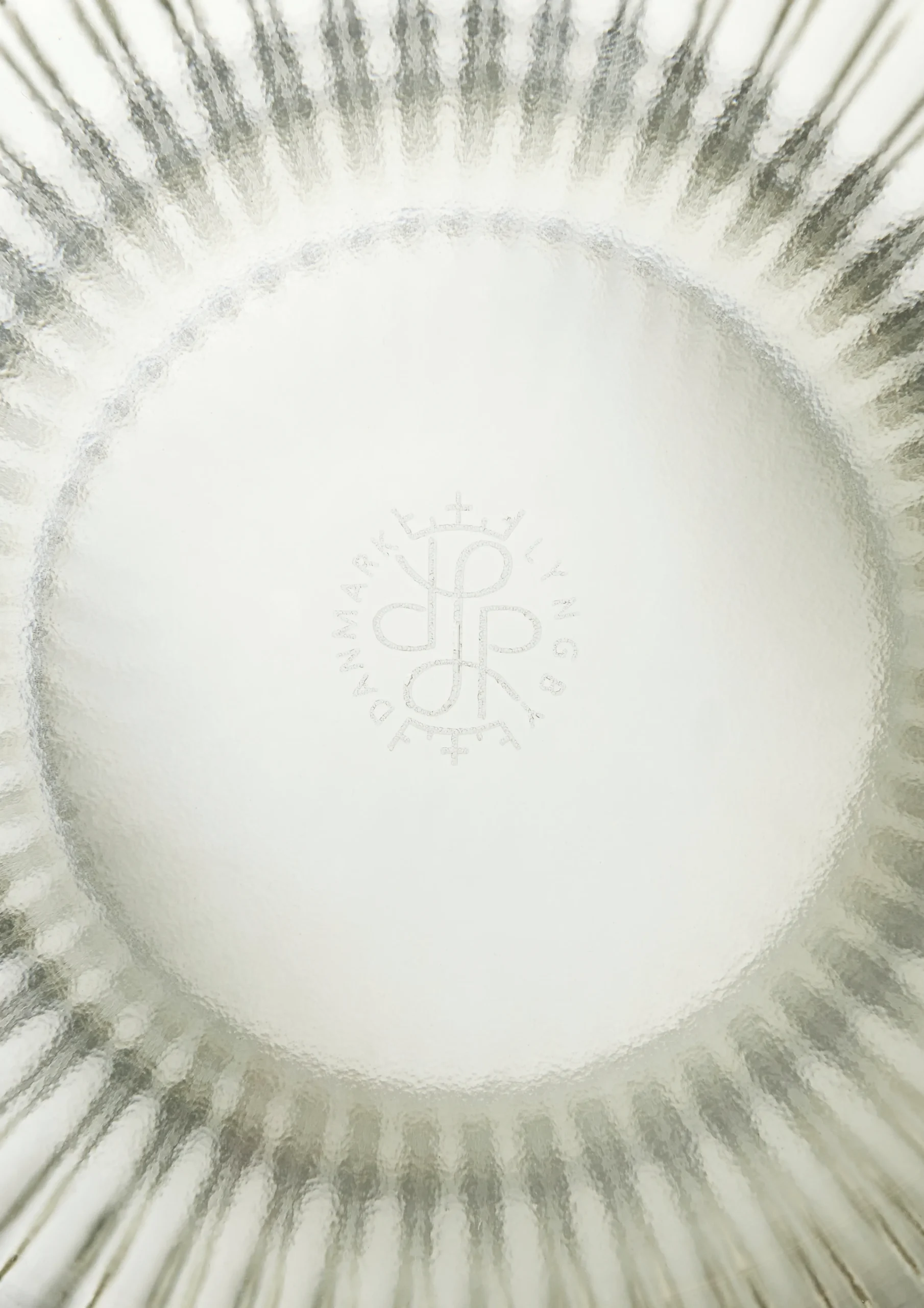 Lyngby Porcelæn Lyngby Vase H31 smoke mundblæst glas