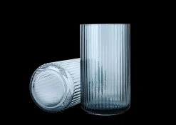 Lyngby Porcelæn Lyngby Vase midnight blue mundblæst glas