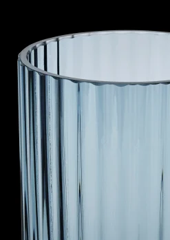 Lyngby Porcelæn Lyngby Vase midnight blue mundblæst glas