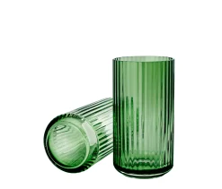 Lyngby Porcelæn Lyngby Vase copenhagen green mundblæst glas