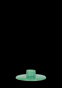 Lyngby Porcelæn Rhombe Color Kronelysestage H3 grøn | Køb nu