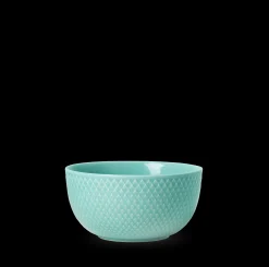 Lyngby Porcelæn Rhombe Color Skål Ø13 cm aqua | Køb her