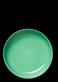 Lyngby Porcelæn Rhombe Color Serveringsskål Ø28 cm grøn