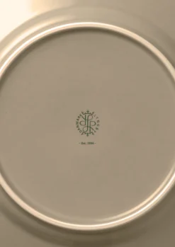 Lyngby Porcelæn Rhombe Earth Frokosttallerken Ø23 cm clay