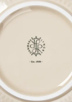 Lyngby Porcelæn Rhombe Earth Serveringsskål Ø22 cm marble