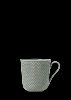 Lyngby Porcelæn Rhombe Earth Krus med hank 39 cl moss