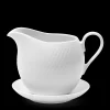 Lyngby Porcelæn Rhombe Saucekande 67 cl hvid | Køb her