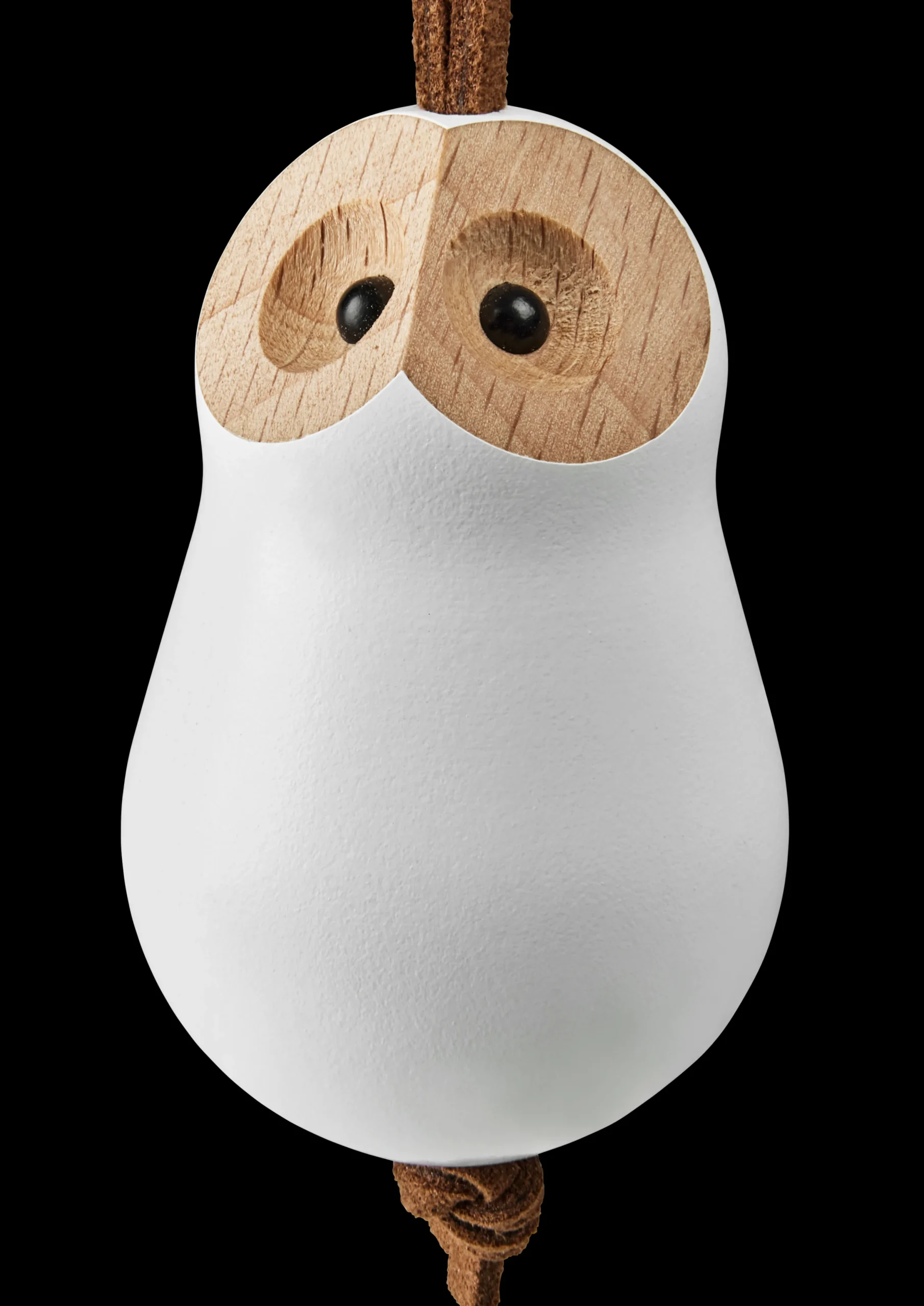 Rosendahl Forest Tales Ugle Ø4 cm blank hvid | Køb her