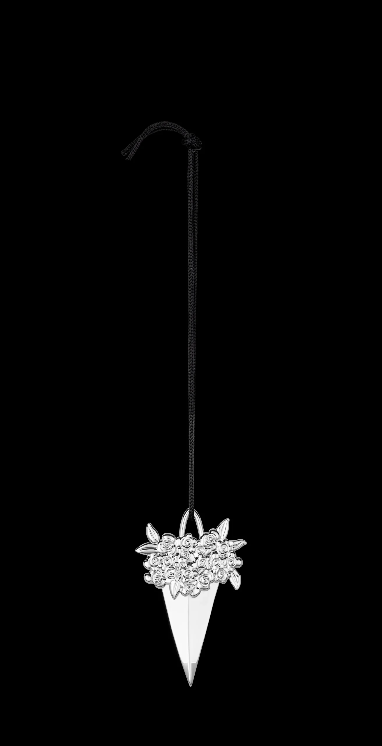 Rosendahl Kræmmerhus H8.5 i sølv fra serien Karen Blixen