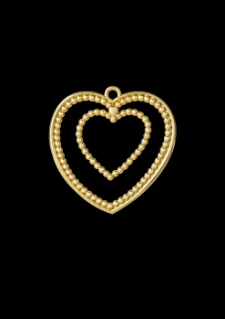 Rosendahl Kuglehjerte H7 i guld fra serien Karen Blixen