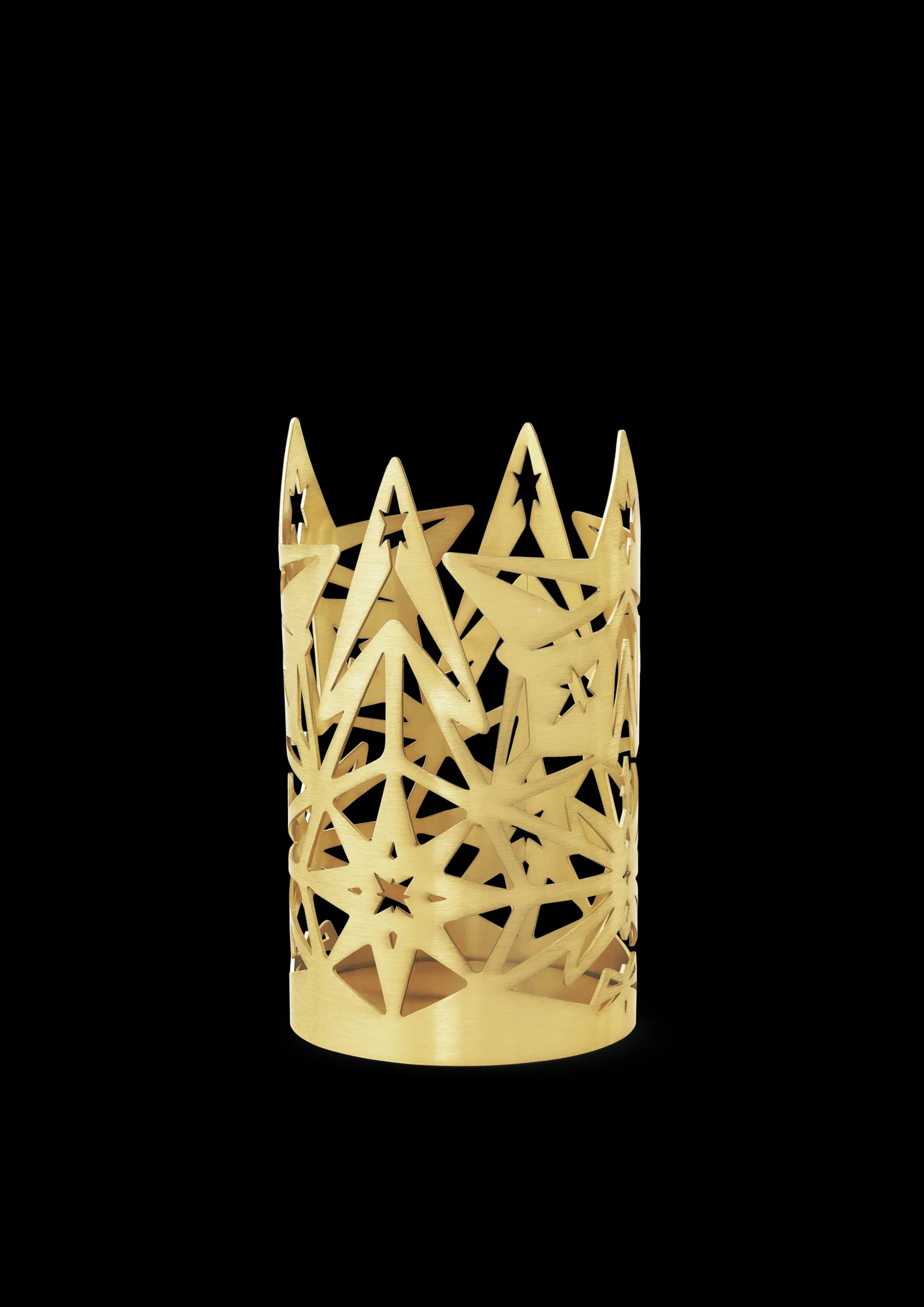 Rosendahl Lysestage Ø8 cm i guld fra serien Karen Blixen