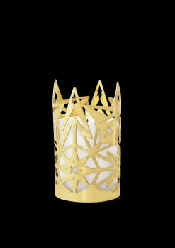 Rosendahl Lysestage Ø8 cm i guld fra serien Karen Blixen