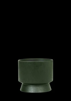 Rosendahl Recycled Urtepotteskjuler Ø12 cm mørk grøn