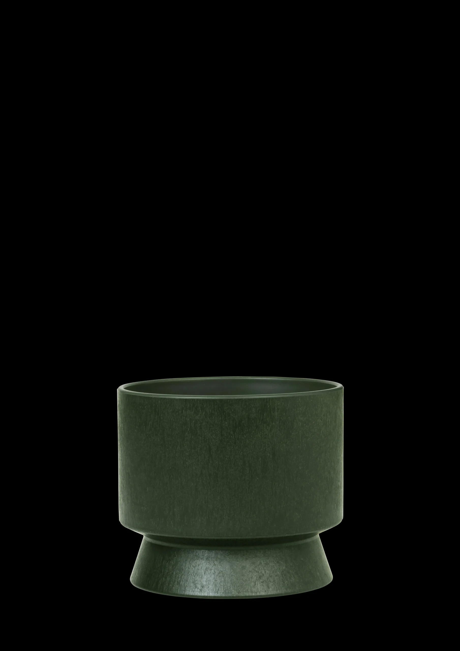 Rosendahl Recycled Urtepotteskjuler Ø12 cm mørk grøn