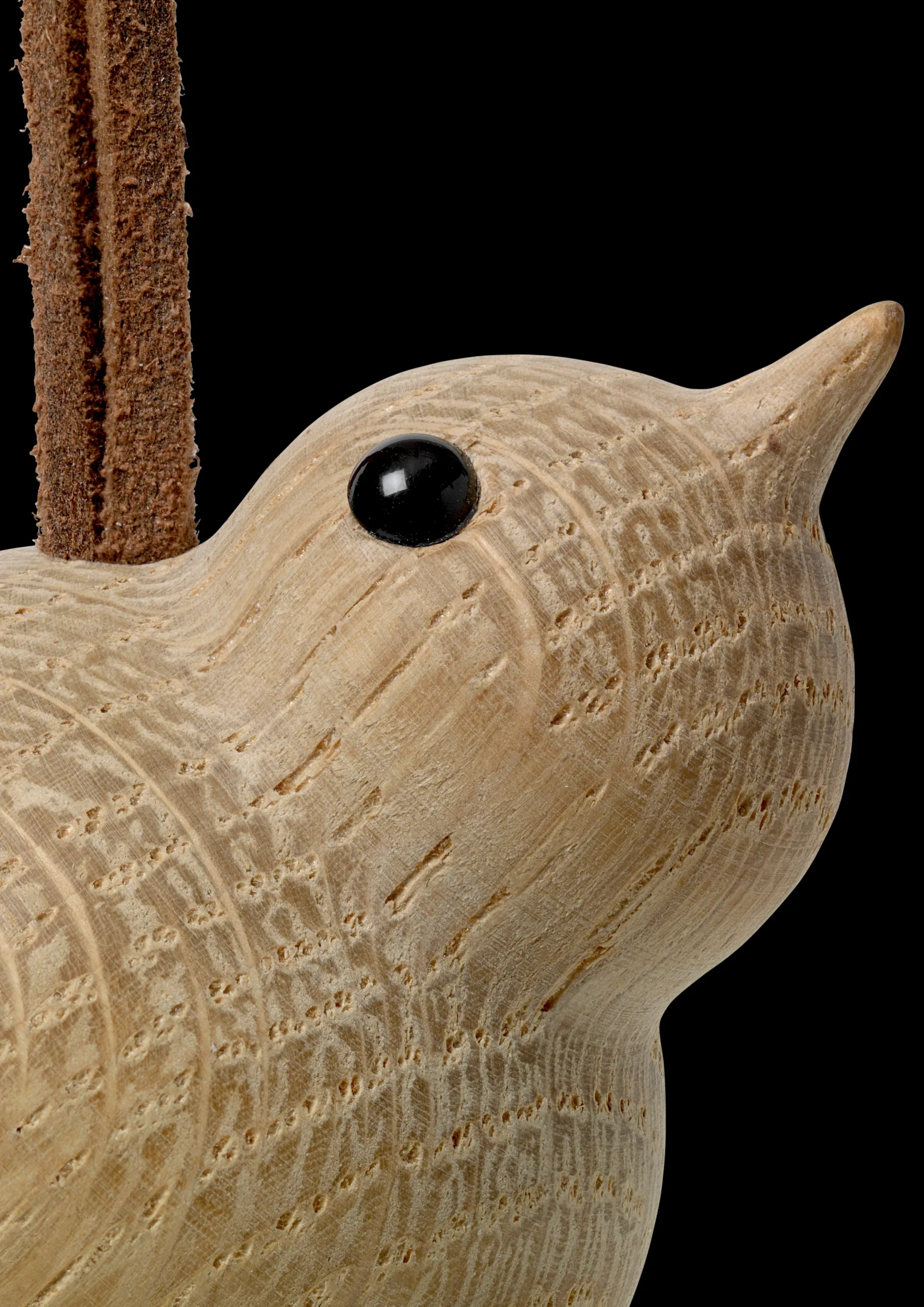 Rosendahl Spurv Ø4 cm i træ fra serien Forest Tales