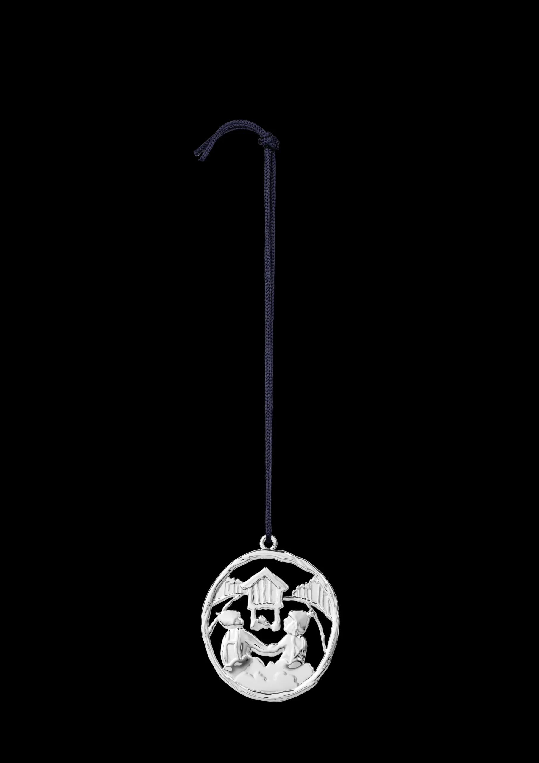 Rosendahl Stabbur Nisser H7.5 i sølv fra serien Karen Blixen